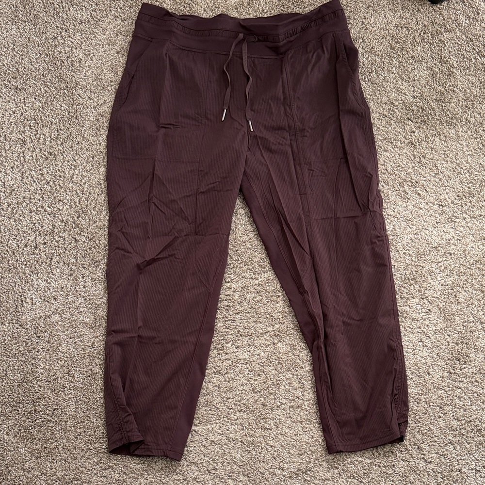 Lululemon Women’s Dance Studio Burgundy Pants